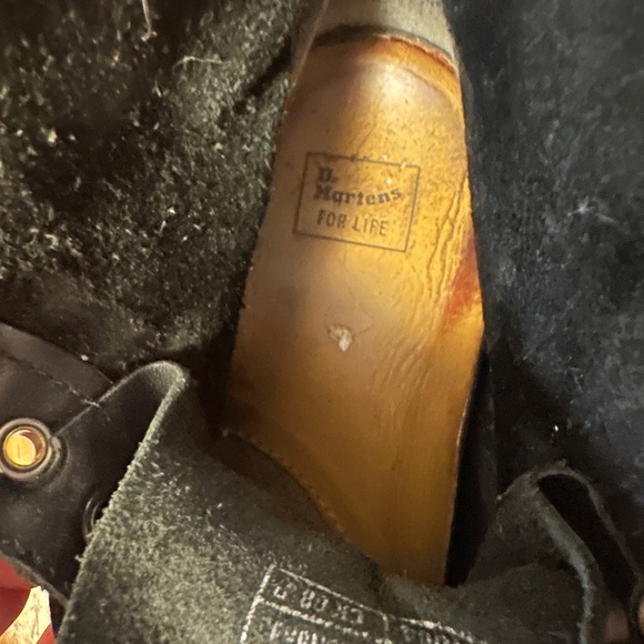 Doc Martens Men’s 1460 Leather Lace Up Boots Size 7 Mens Broken In - Picture 6 of 10